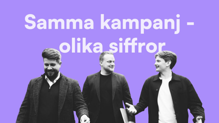 Samma kampanj – olika siffor: så funkar attribution